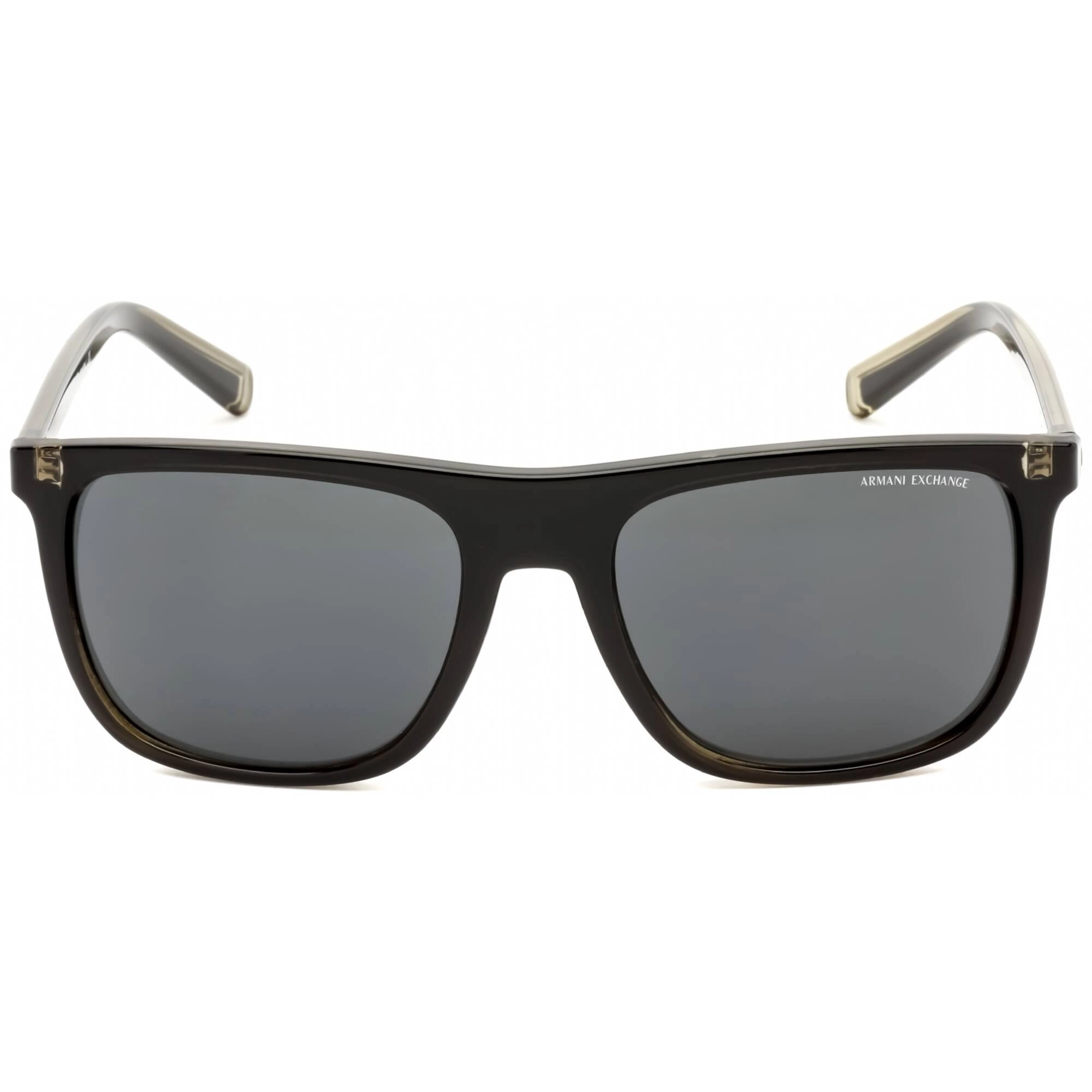 Armani Exchange Men's Sunglasses - Black Square Shape Full Rim Frame | AX4102S 831887