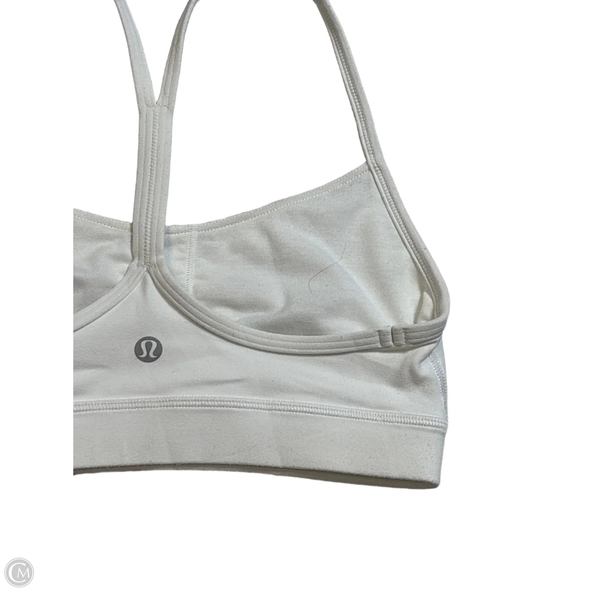 Athletic Bra By Lululemon In White, Size: 2