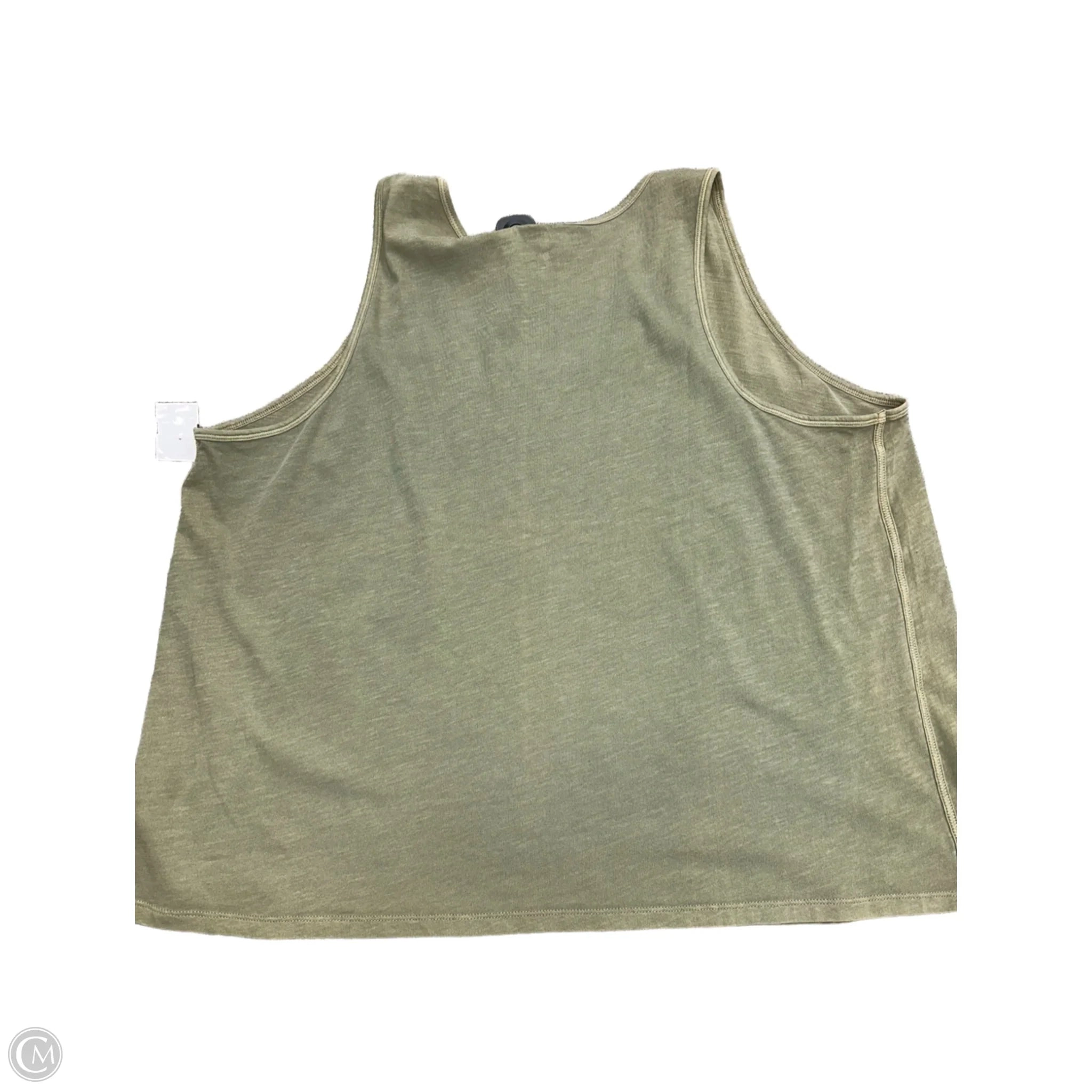 Athletic Tank Top By Athleta In Green, Size: 3x