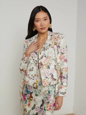 Billie Belted Leather Jacket