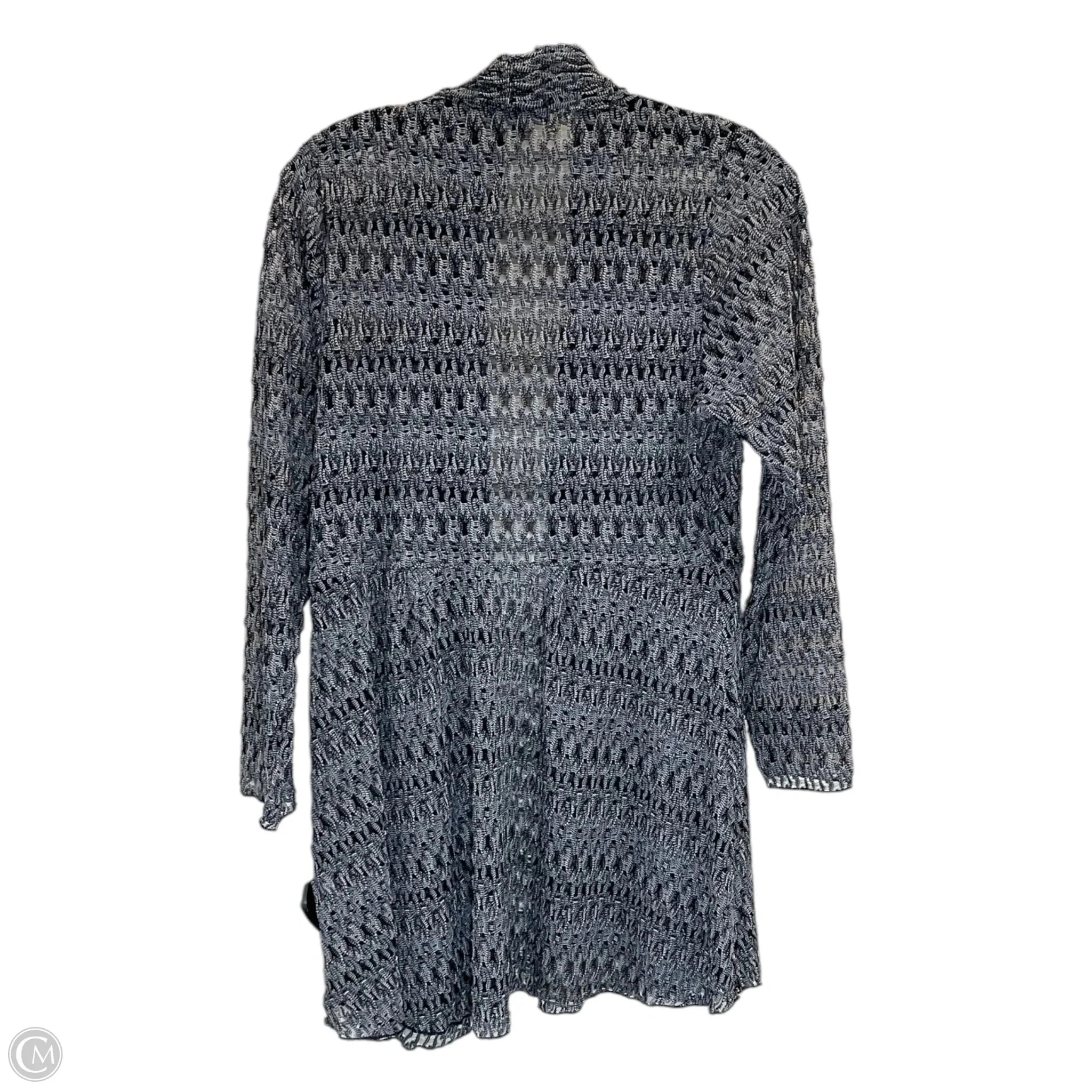 Cardigan By Comfy In Black & Tan, Size: M