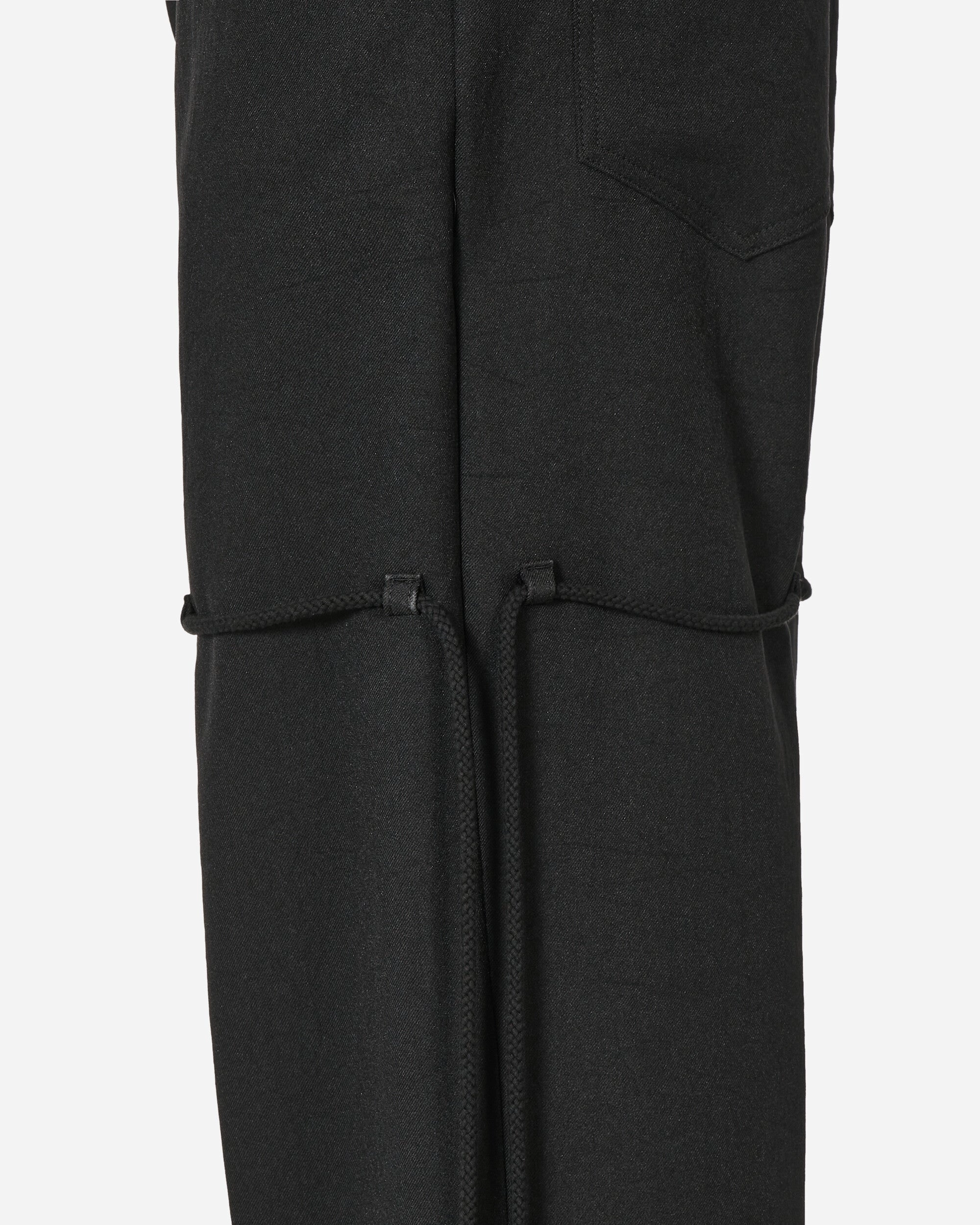 Chain Lace Dress Pants Black