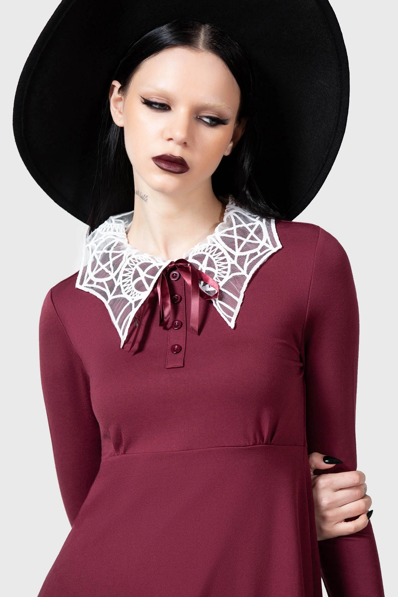Charmed School Dress [CRIMSON]