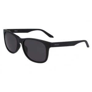 Dragon Men's Sunglasses - Matt Black Plastic Square Frame | DRAGON DR EDEN LL 2