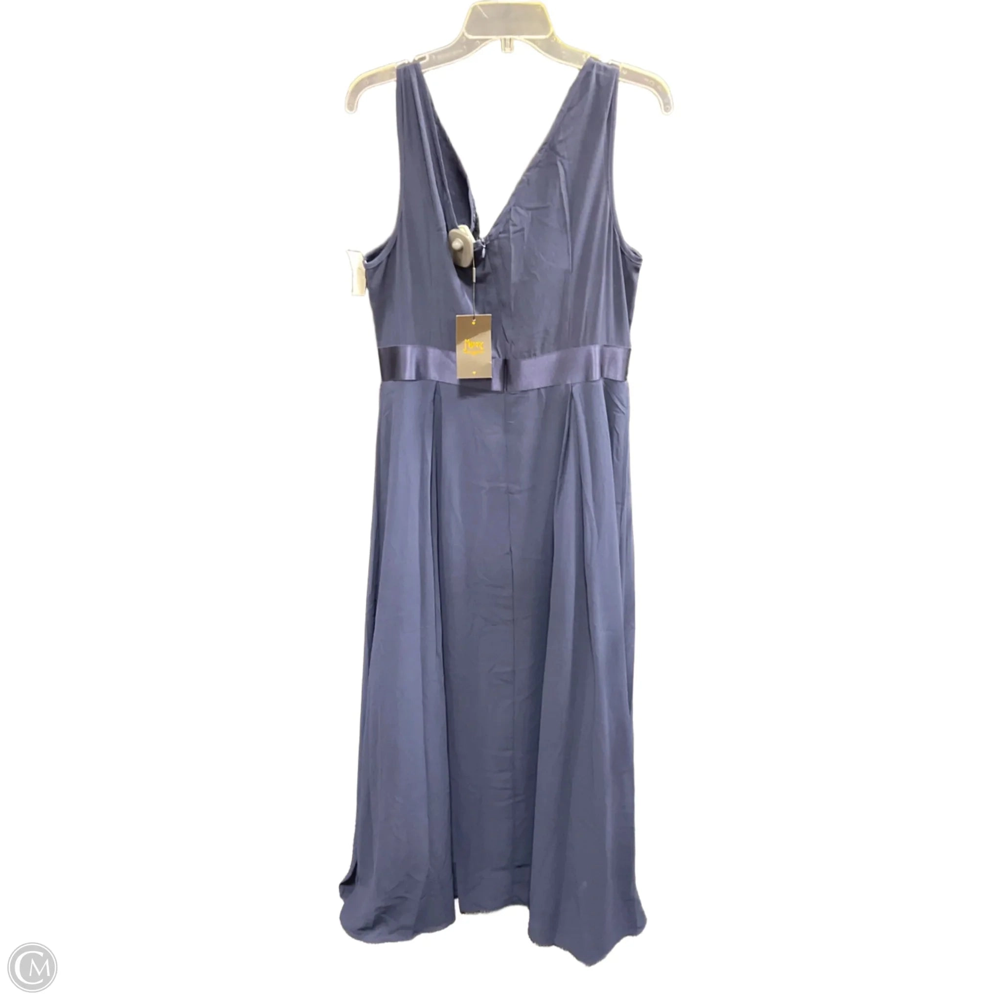 Dress Casual Midi By Clothes Mentor In Navy, Size: 2x