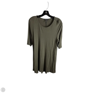 Dress Casual Midi By Eileen Fisher In Green, Size: S