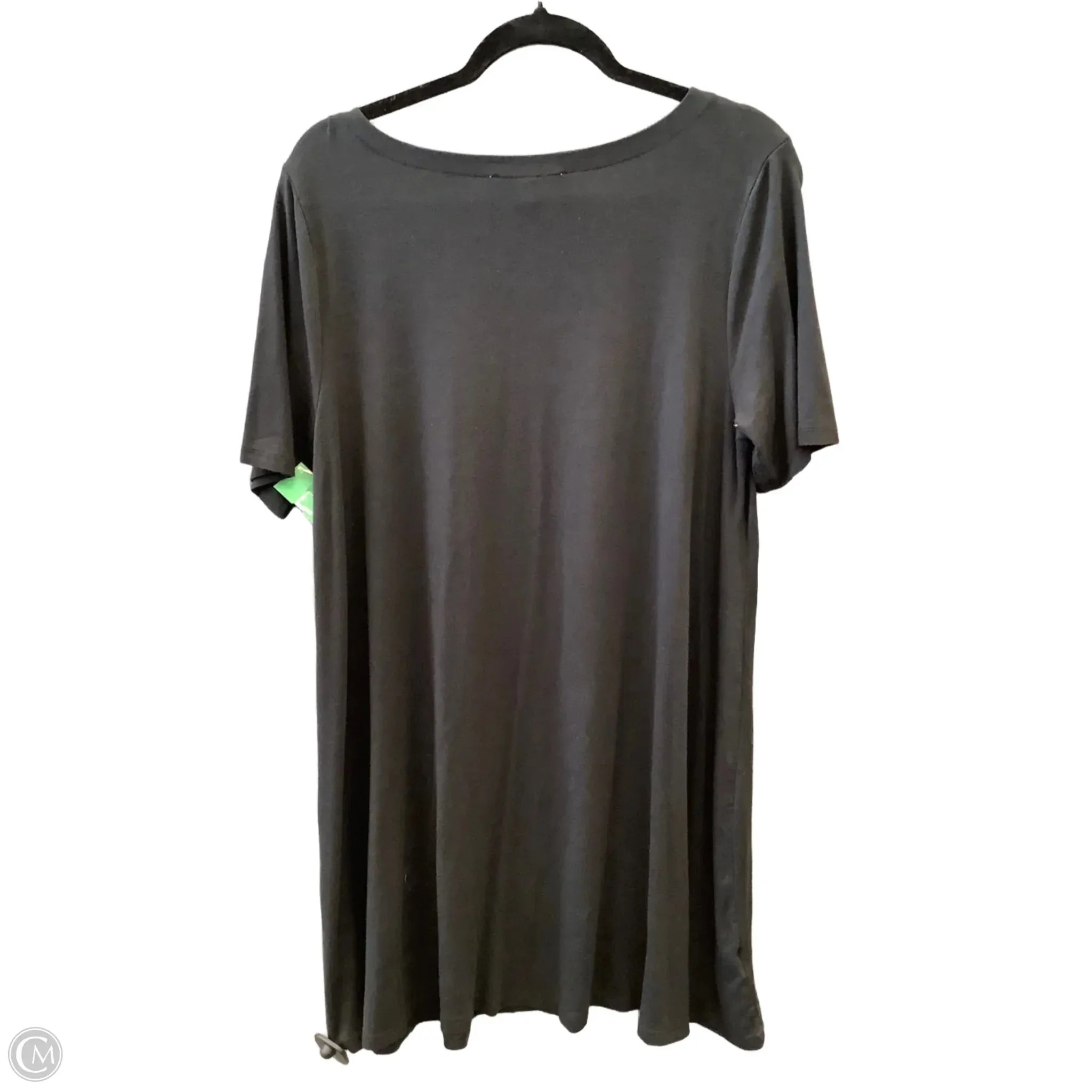 Dress Casual Midi By Loft In Black, Size: L