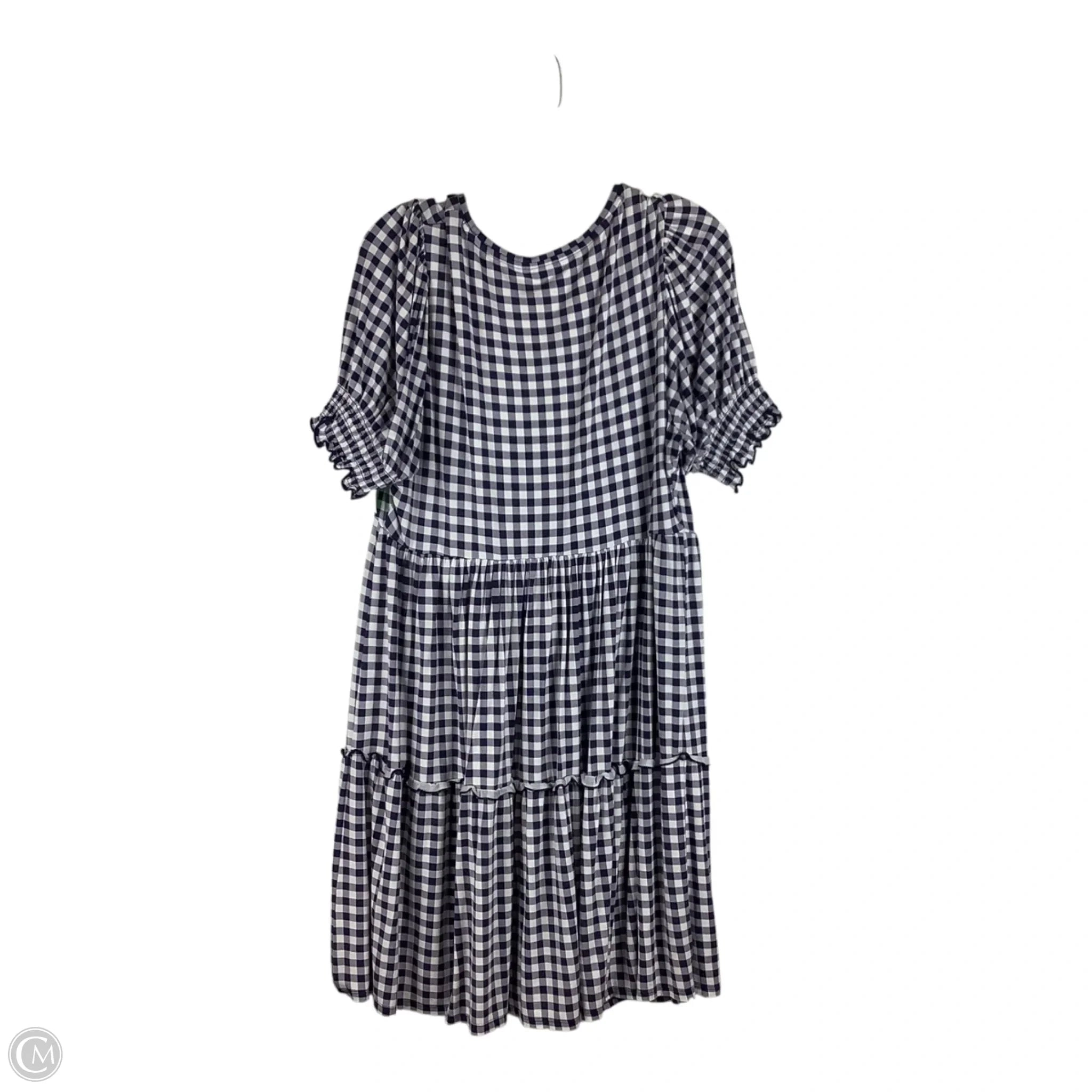 Dress Casual Short By Draper James In Plaid Pattern, Size: L
