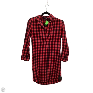 Dress Casual Short By Madewell In Red, Size: Xxs