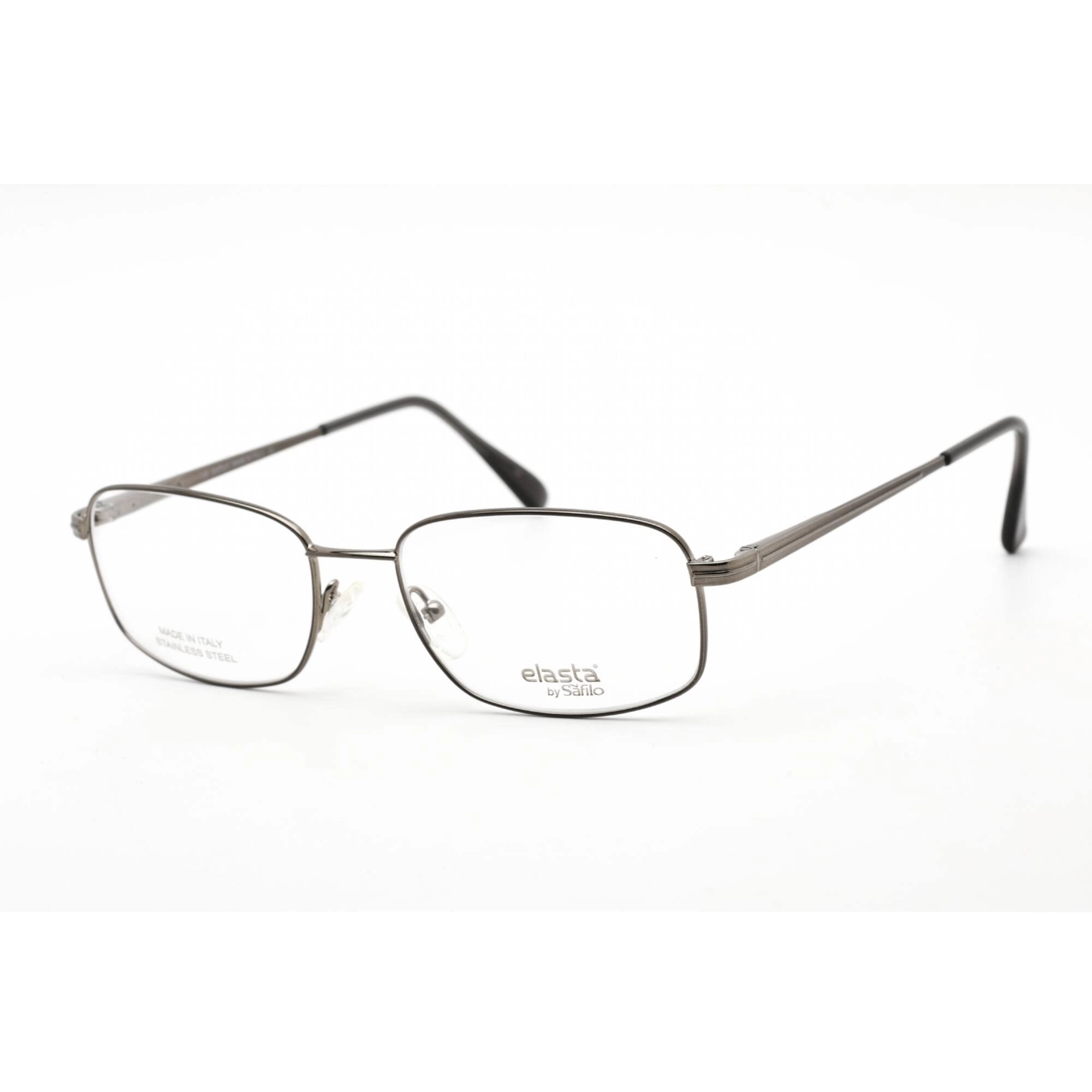 Elasta Men's Eyeglasses - Clear Lens Bakelite Metal Rectangular Frame | 7104 02HH 00