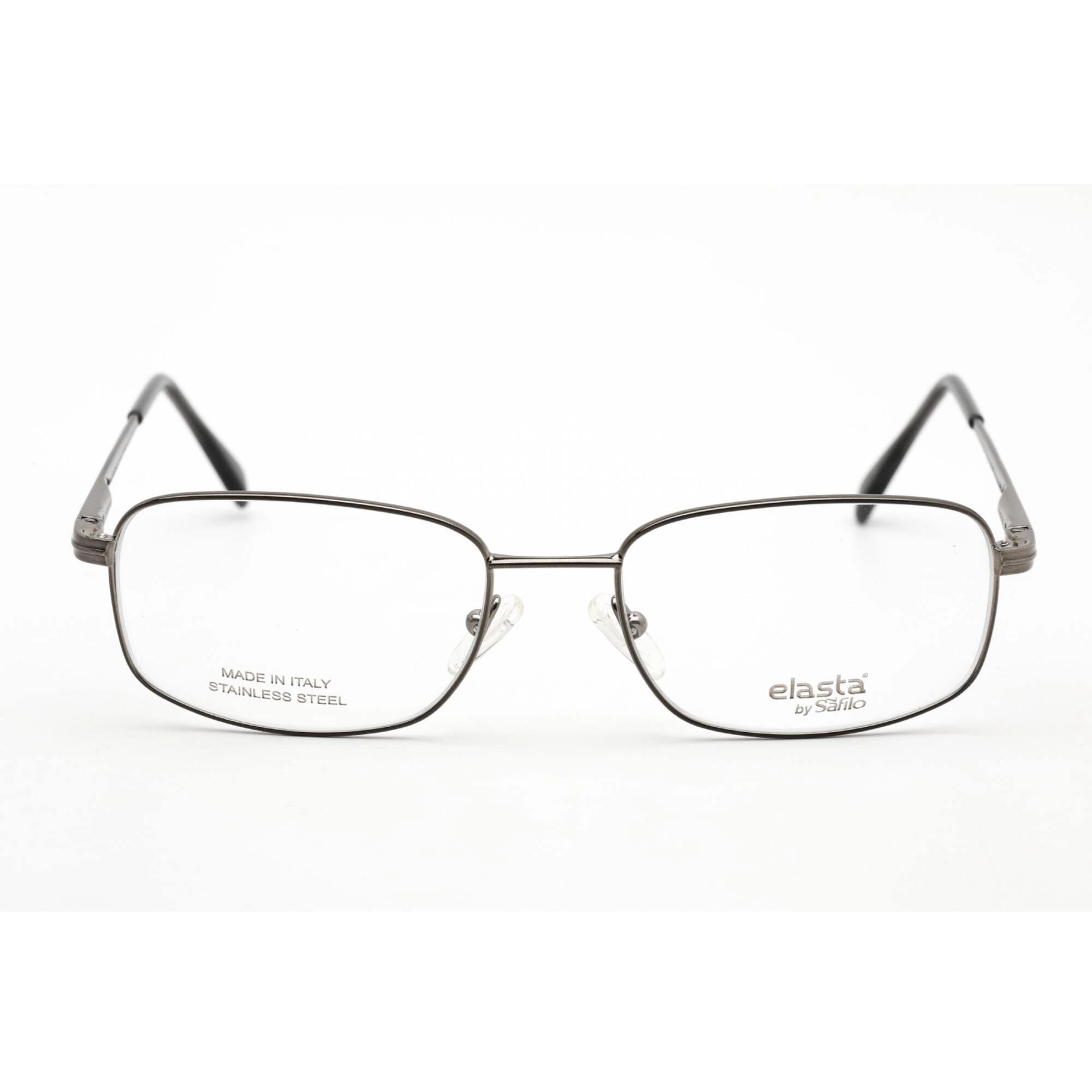 Elasta Men's Eyeglasses - Clear Lens Bakelite Metal Rectangular Frame | 7104 02HH 00