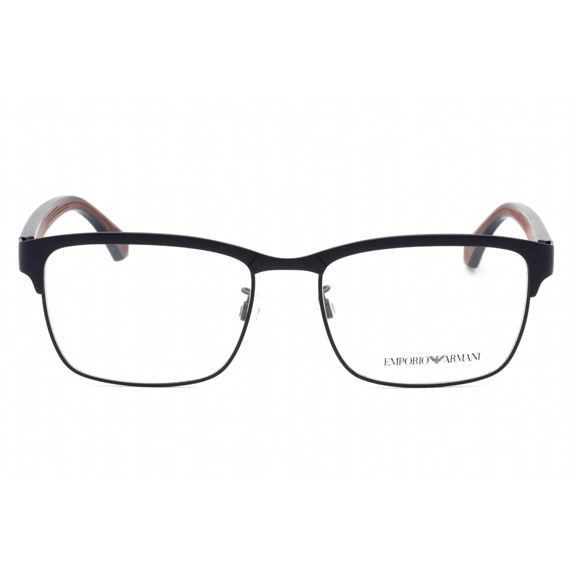 Emporio Armani Men's Eyeglasses - Matte Blue Metal Rectangular Frame | 0EA1098 3003
