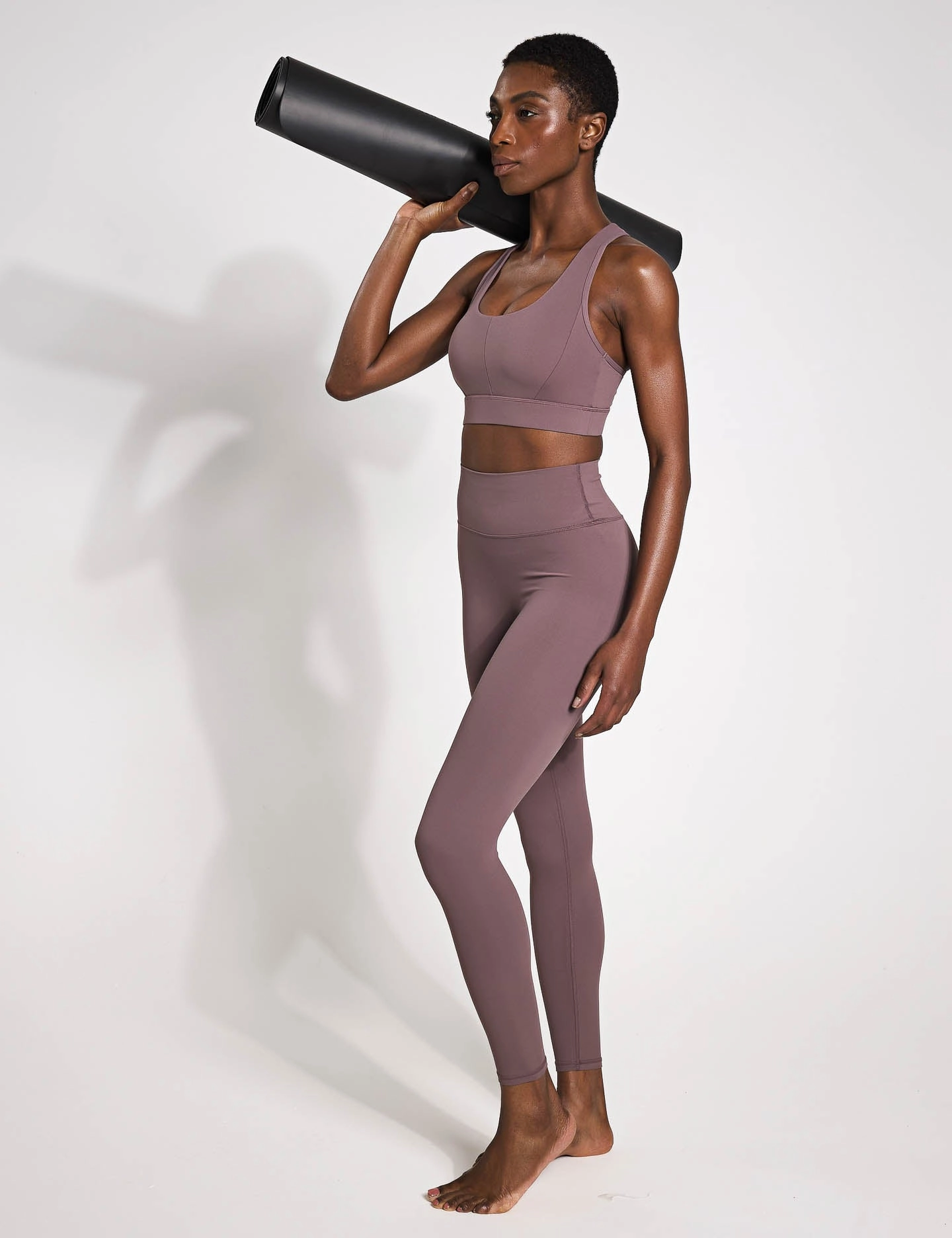 Frankie Cloud-Core Sports Bra - Grape