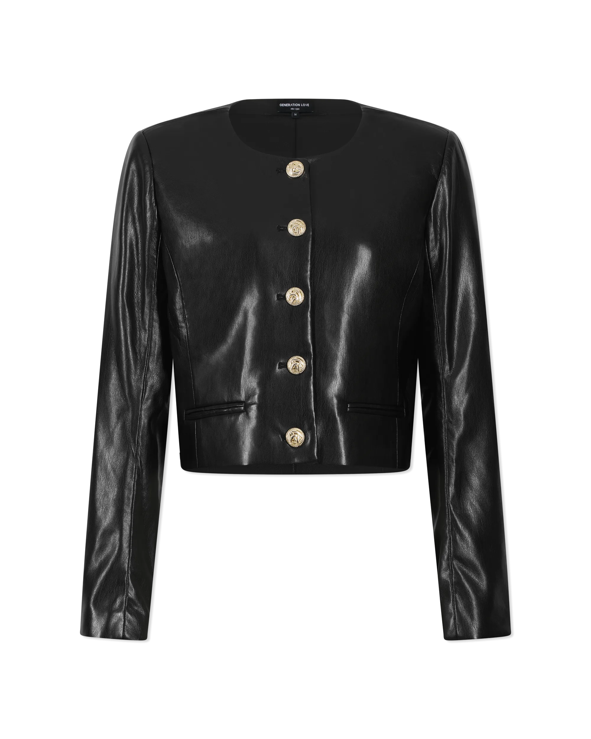 Generation Love Marko Vegan Leather Blazer