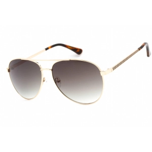 Guess Factory Men's Sunglasses - Gold Aviator Frame Gradient Green Lens | GF0251 32P
