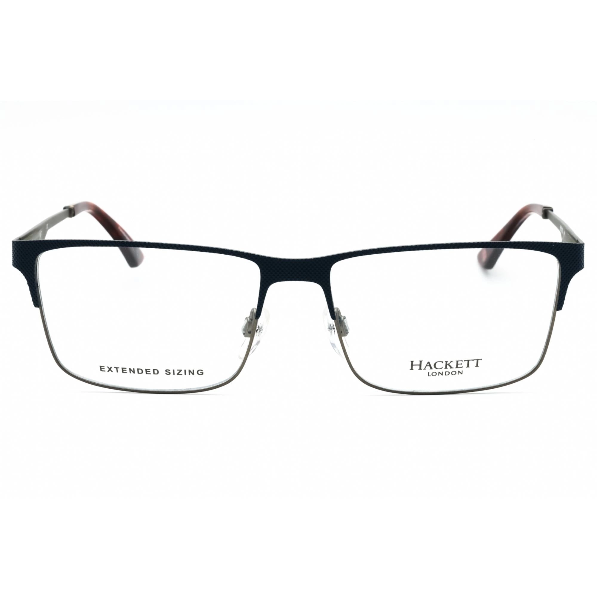 Hackett Men's Eyeglasses - Blue Metal Full Rim Rectangular Shape Frame | HEK1216 640