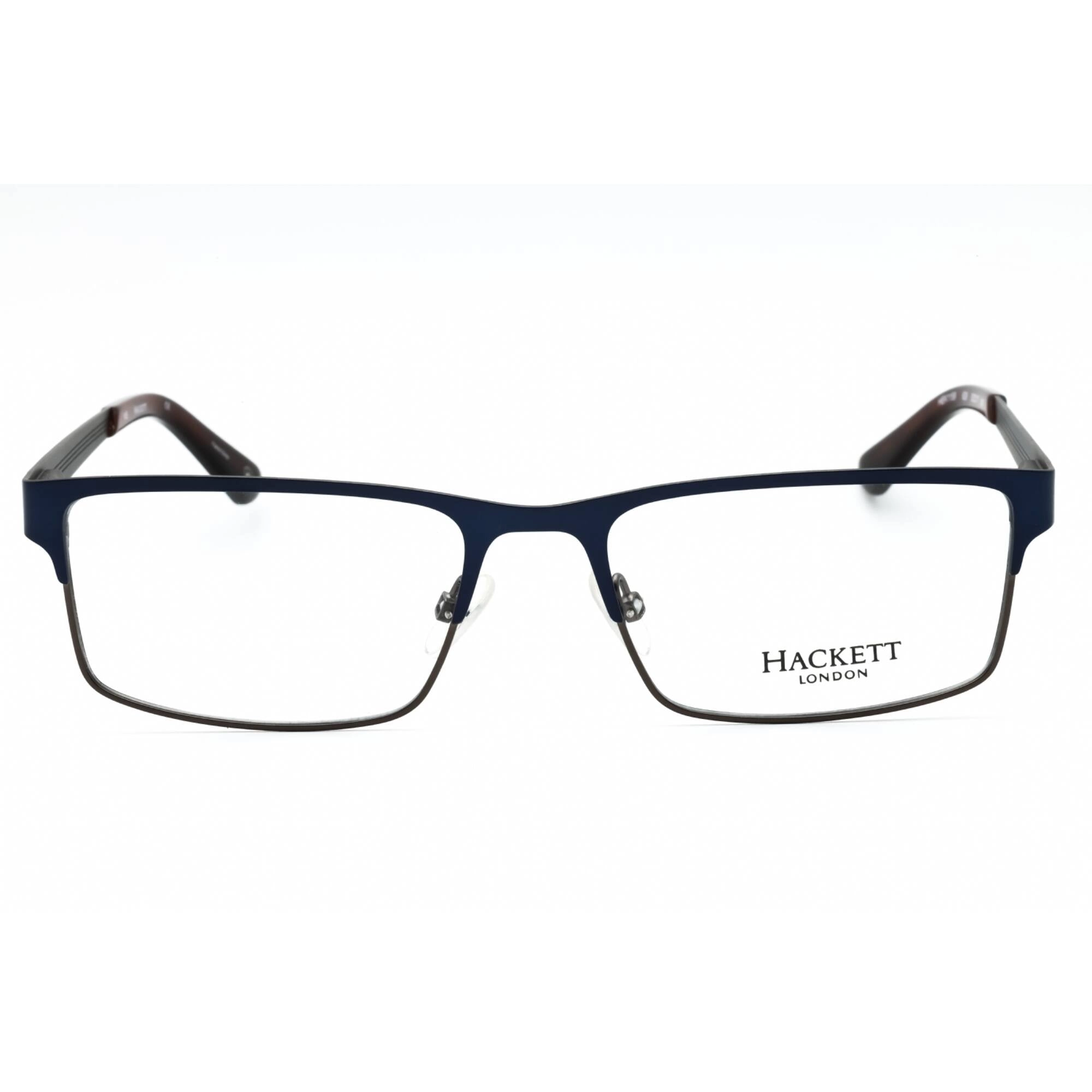 Hackett Men's Eyeglasses - Navy Metal Full Rim Rectangular Shape Frame | HEK1159 628