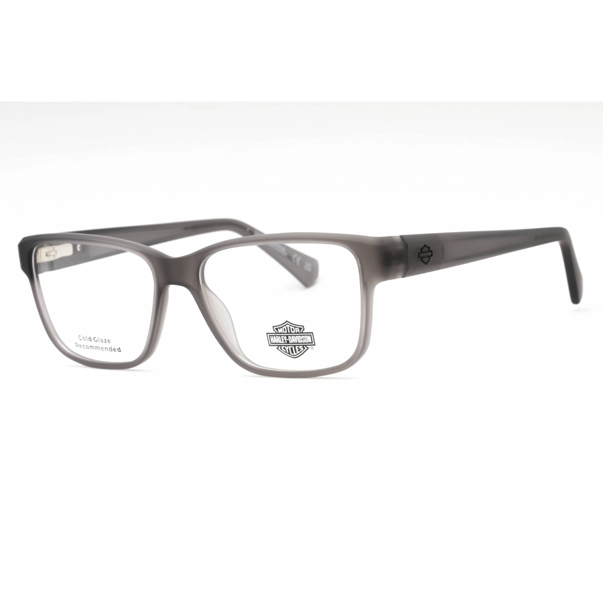 Harley Davidson Men's Eyeglasses - Grey/Other Plastic Rectangular Frame | HD0981 020