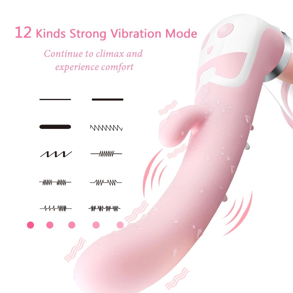 Heating Dildo Tongue Licking Vibrator Nipple Clitoris Sucker Stimulator Vibrating Vagina Toys