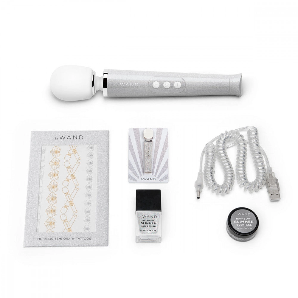 Le Wand All that Glimmers Petite Vibrating Wand