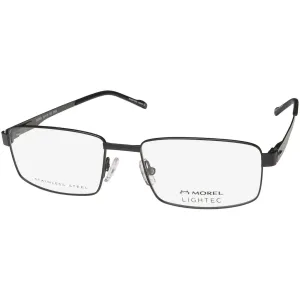 Morel Men's Eyeglasses - Gunmetal/Black Metal Full Rim Rectangular Frame | 30298S SP09