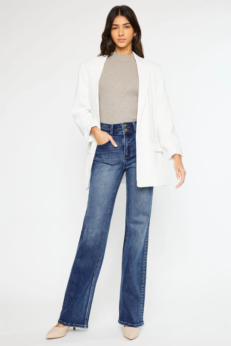 Onyx Ultra High Rise Wide Flare Jeans