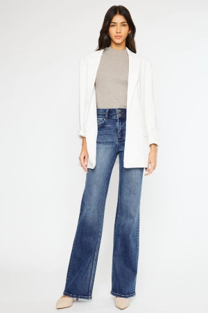 Onyx Ultra High Rise Wide Flare Jeans
