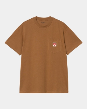 Pocket Heart T-Shirt | Hamilton Brown
