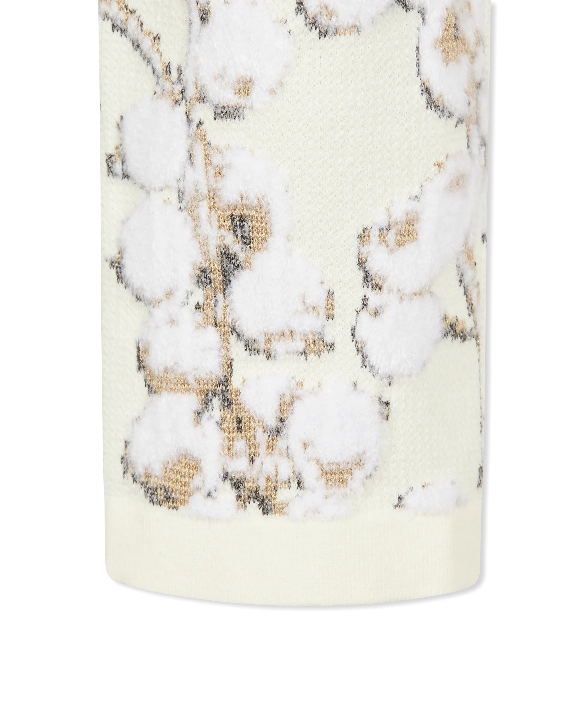 Redcurrant Jacquard Velvet Knit Mini Dress