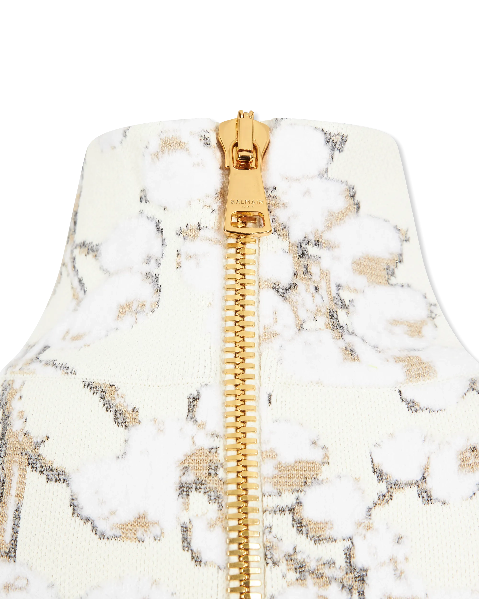 Redcurrant Jacquard Velvet Knit Mini Dress