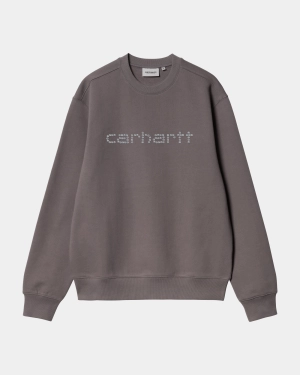 Rivet Script Sweatshirt | Manta