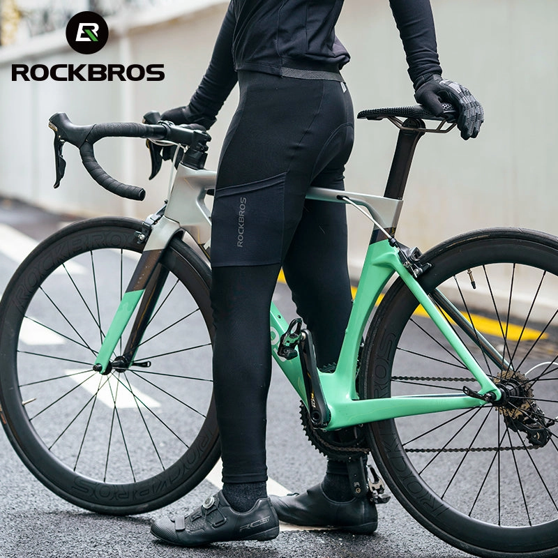 ROCKBROS Cycling Bibs with Removable Straps 3D Padded Stretch Bike Pants