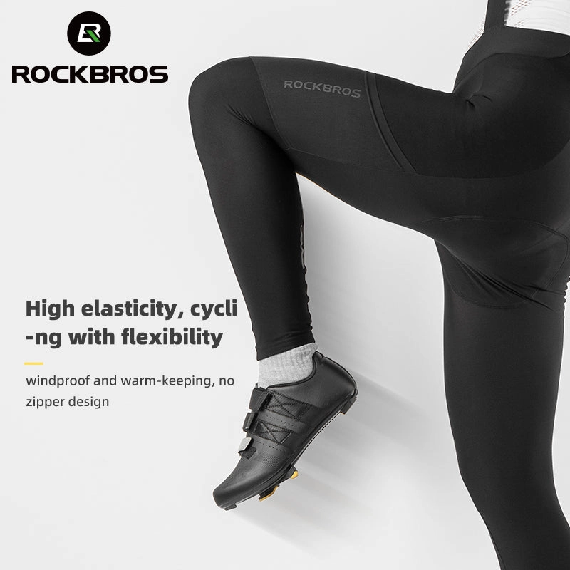 ROCKBROS Cycling Bibs with Removable Straps 3D Padded Stretch Bike Pants