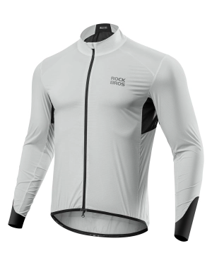 ROCKBROS Lightweight Reflective Windbreaker Running Cycling Jacket Women Men