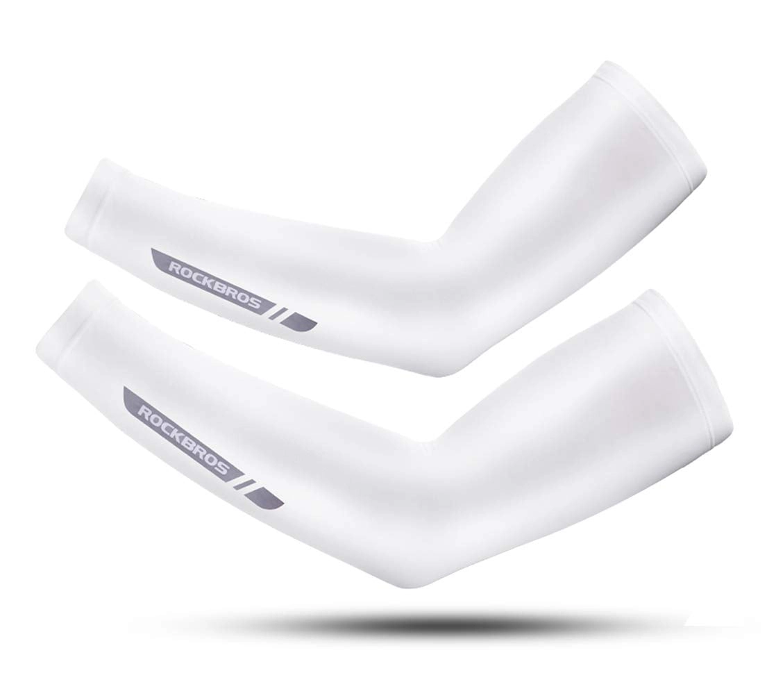 ROCKBROS Sun Protection Arm Sleeves Cooling for Running Golf Fishing Cycling