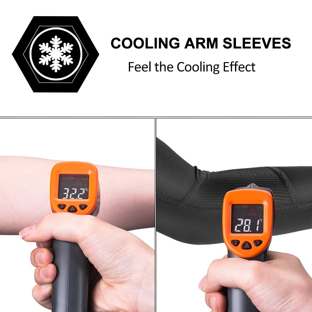 ROCKBROS Sun Protection Arm Sleeves Cooling for Running Golf Fishing Cycling