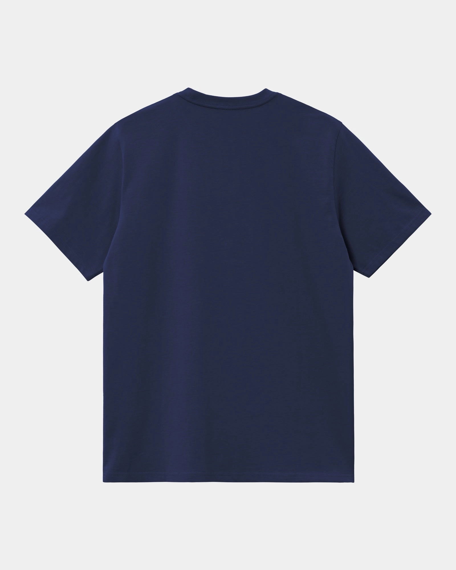 Script Embroidery T-Shirt | Ink / Air Yellow