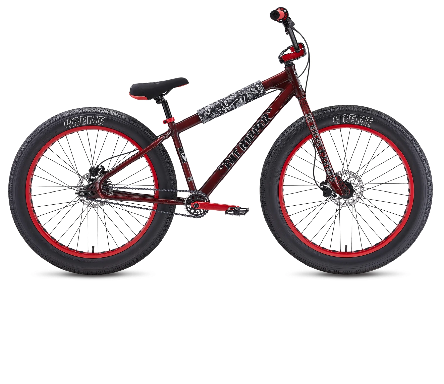 SE Bikes Creme X Fat Ripper Black Reign  BMX Bike COLLECTOR