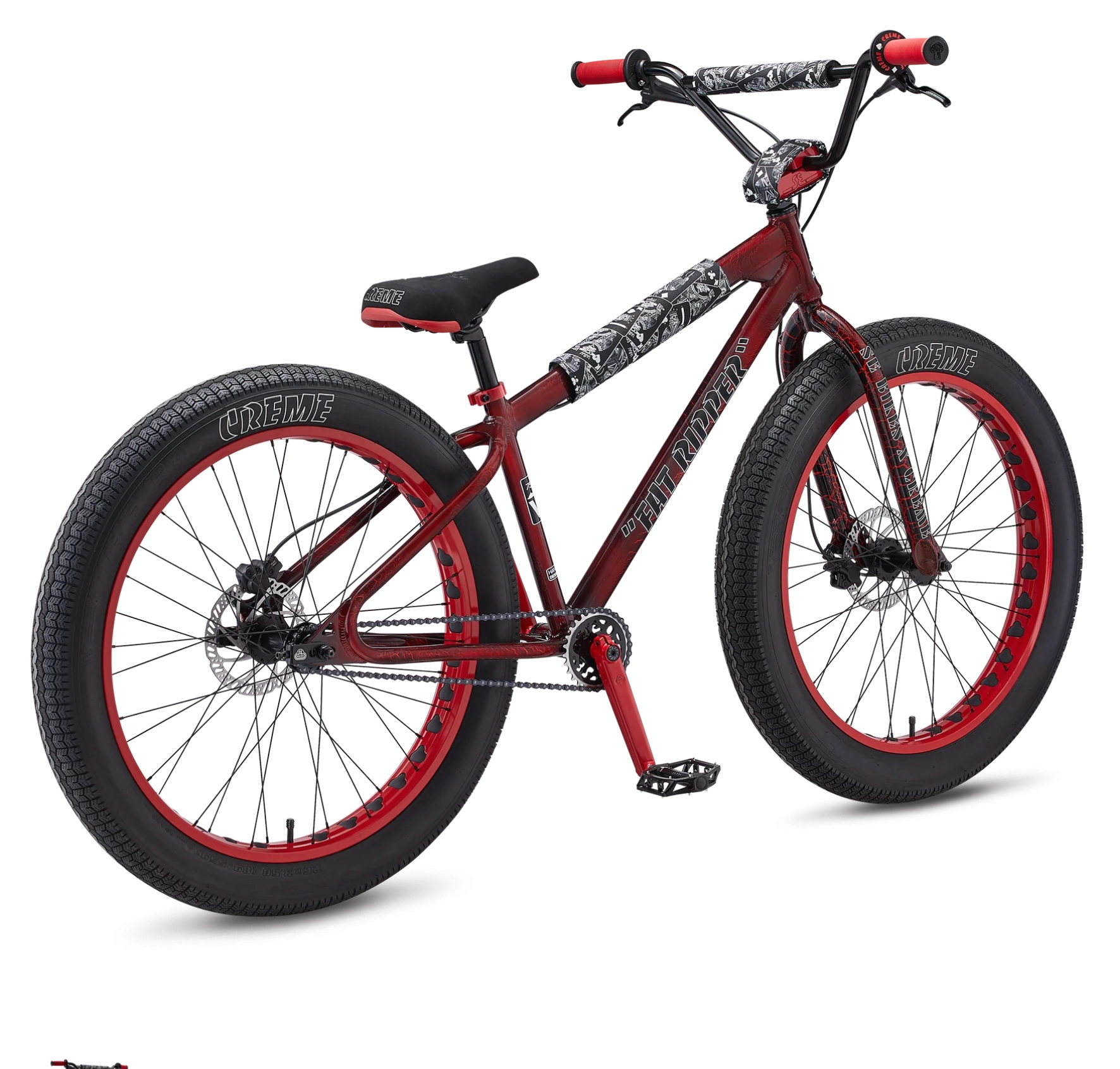 SE Bikes Creme X Fat Ripper Black Reign  BMX Bike COLLECTOR