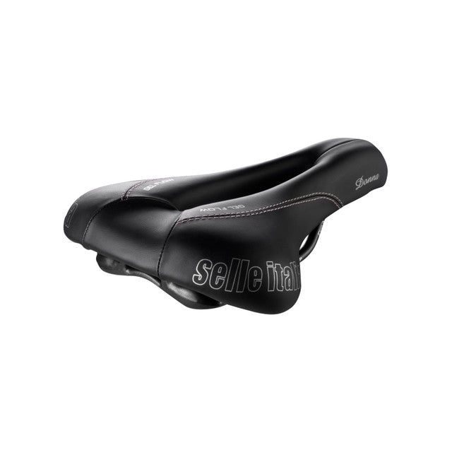 Selle Italia Donna Gel Flow Women's Saddle - Manganese, Black