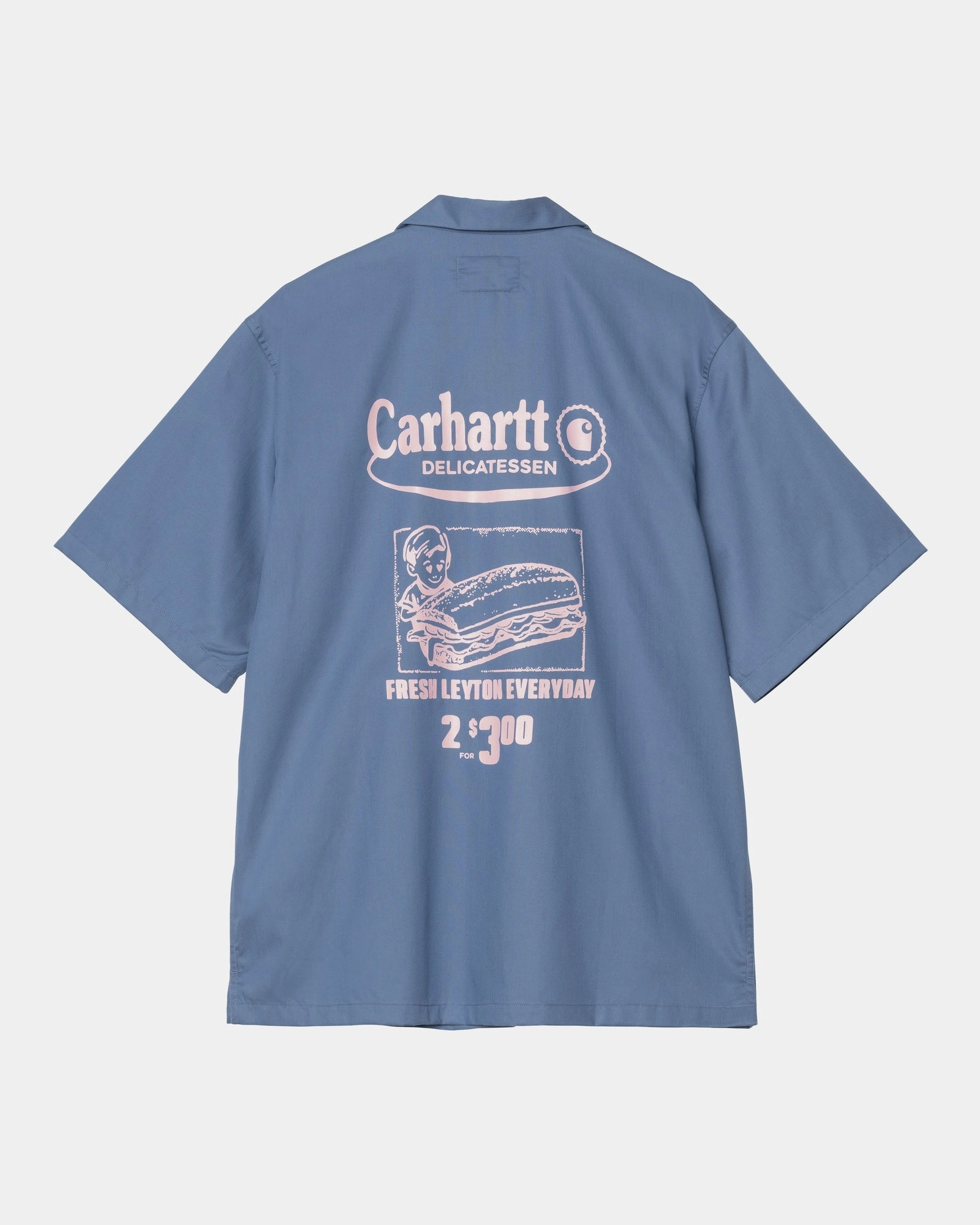 Short Sleeve Deli Shirt | Blue Iris / Air Pink