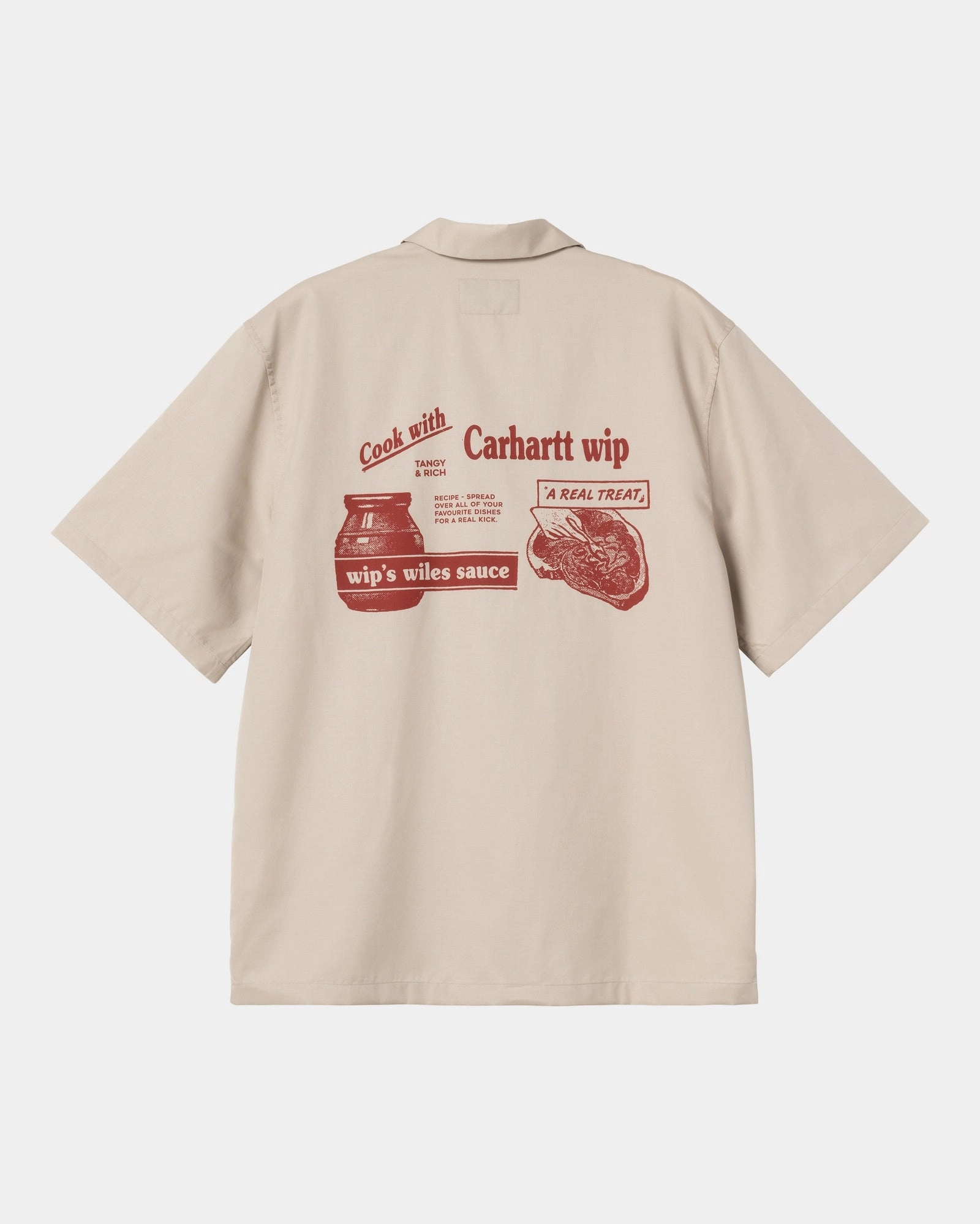 Short Sleeve Deli Shirt | Fleur De Sel / Desire