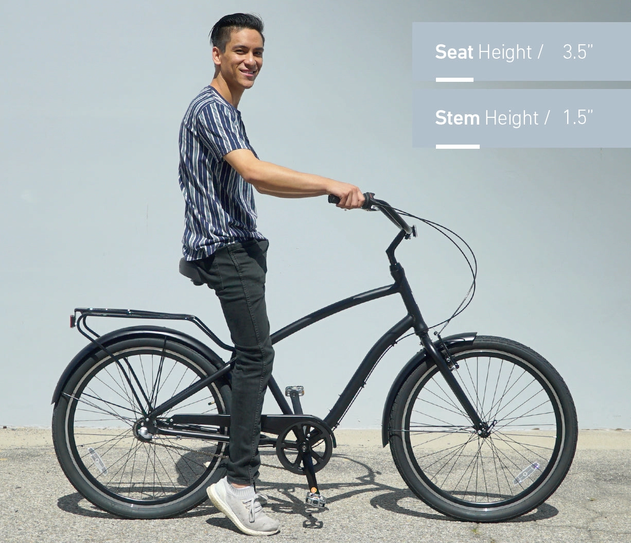 sixthreezero EVRYjourney Men's Casual Edition 26" 7-Speed Sport Hybrid Cruiser Bicycle