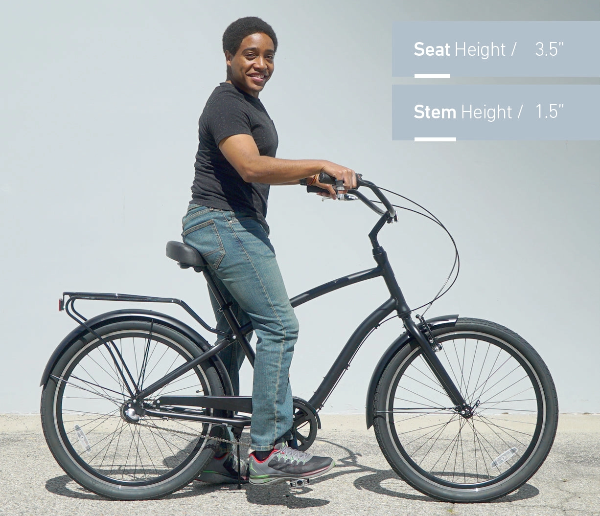 sixthreezero EVRYjourney Men's Casual Edition 26" 7-Speed Sport Hybrid Cruiser Bicycle