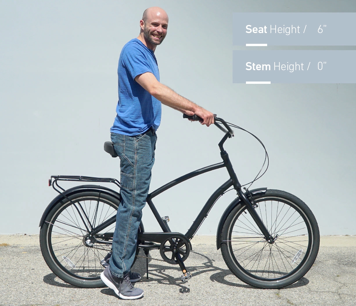 sixthreezero EVRYjourney Men's Casual Edition 26" 7-Speed Sport Hybrid Cruiser Bicycle