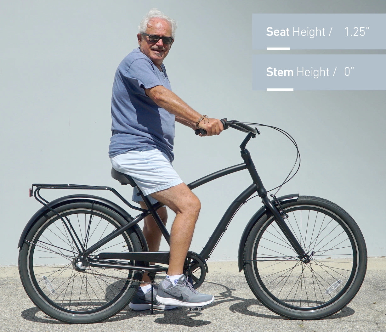 sixthreezero EVRYjourney Men's Casual Edition 26" 7-Speed Sport Hybrid Cruiser Bicycle