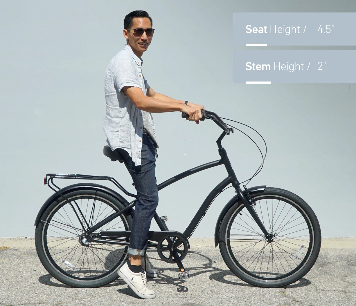 sixthreezero EVRYjourney Men's Casual Edition 26" 7-Speed Sport Hybrid Cruiser Bicycle