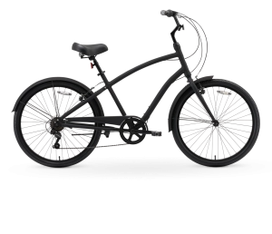 sixthreezero EVRYjourney Men's Casual Edition 26" 7-Speed Sport Hybrid Cruiser Bicycle