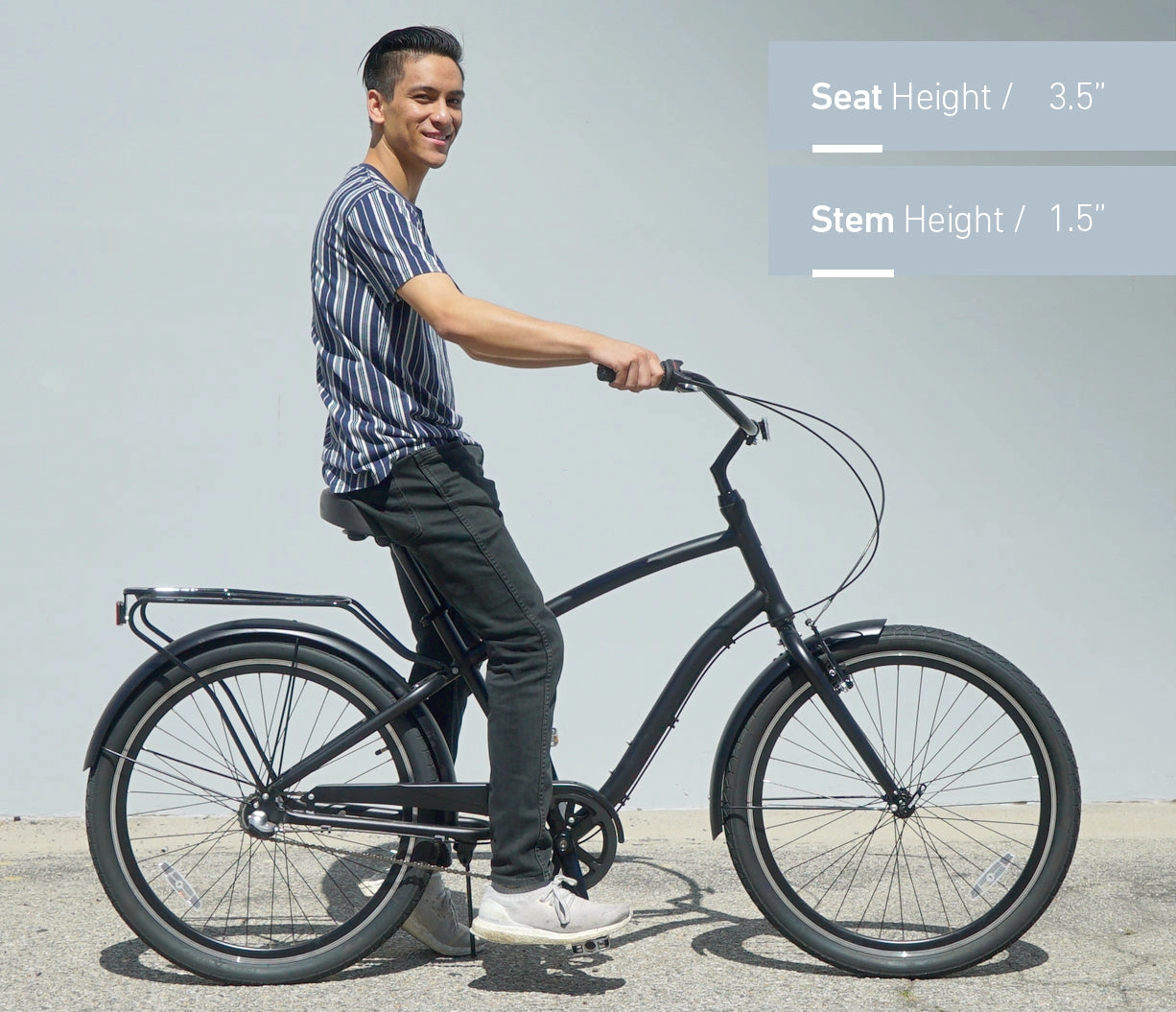 sixthreezero EVRYjourney Men's Casual Edition 26" 7-Speed Sport Hybrid Cruiser Bicycle
