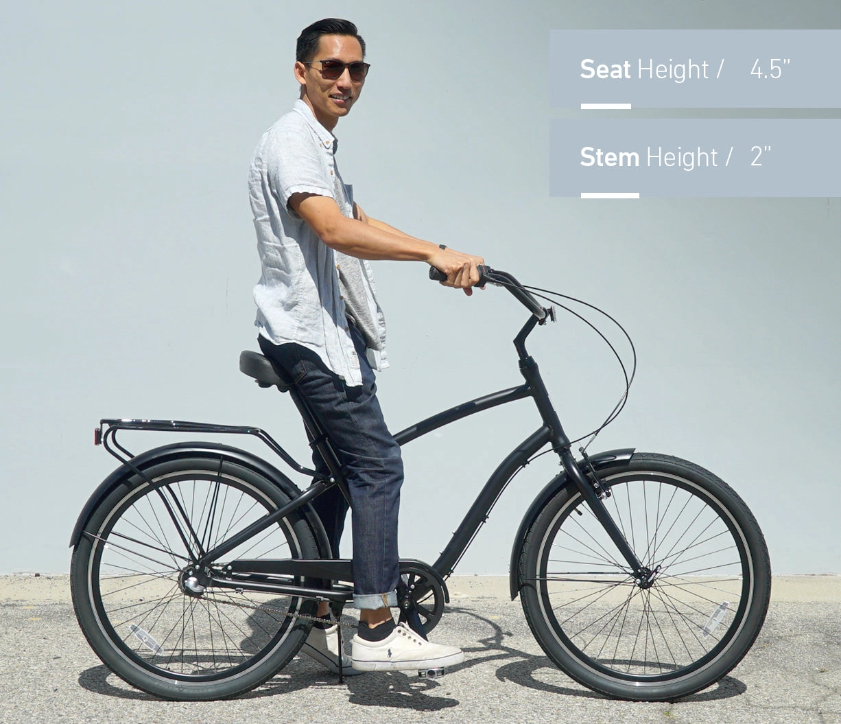 sixthreezero EVRYjourney Men's Casual Edition 26" 7-Speed Sport Hybrid Cruiser Bicycle